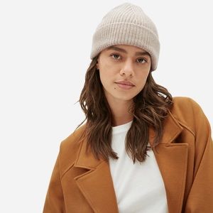 Everlane Cashmere Rib Beanie NWOT